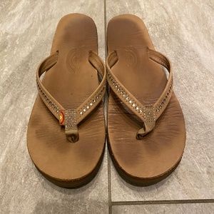 Rainbow Swarovski Sandals Sierra 7.5-8.5 Large